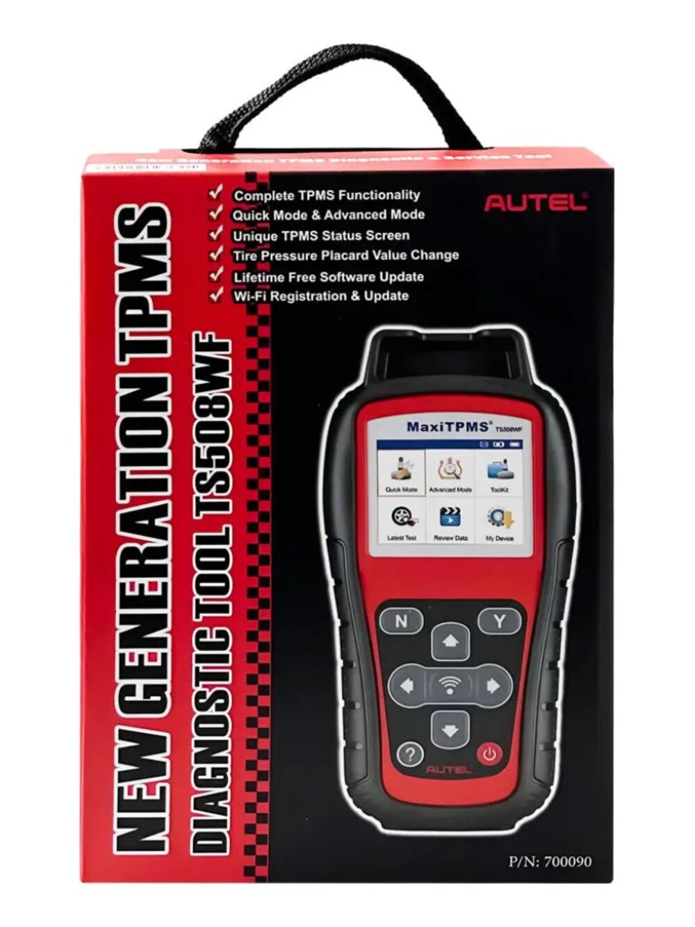 Autel MaxiTPMS TS508WF TPMS Relearn Tool Sensor Programming Activate OBD2 NEW